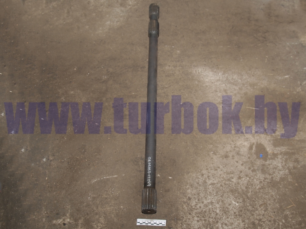 Полуось среднего моста под блокировку (3 шлица, L=1135)