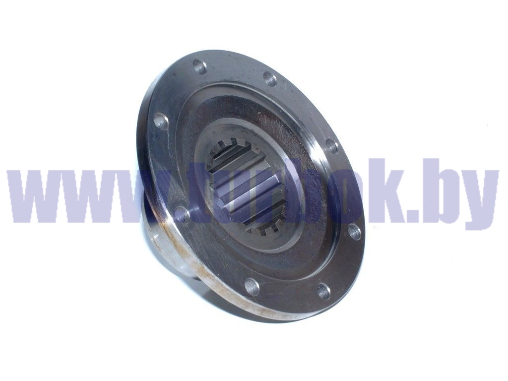 Фланец моста заднего (Dотв.=10,Dшл.=56х65,Н=67) на 8 отверстий под шестерню нового образца