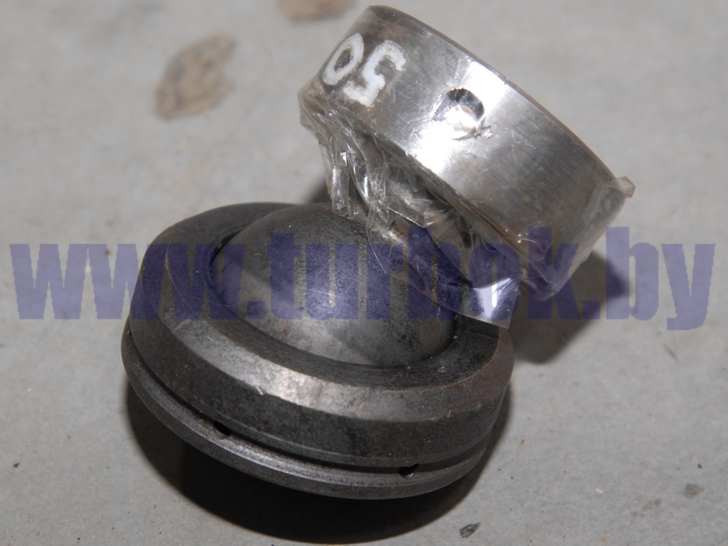 Опора гидроцилиндра в сборе (головка+гайка)