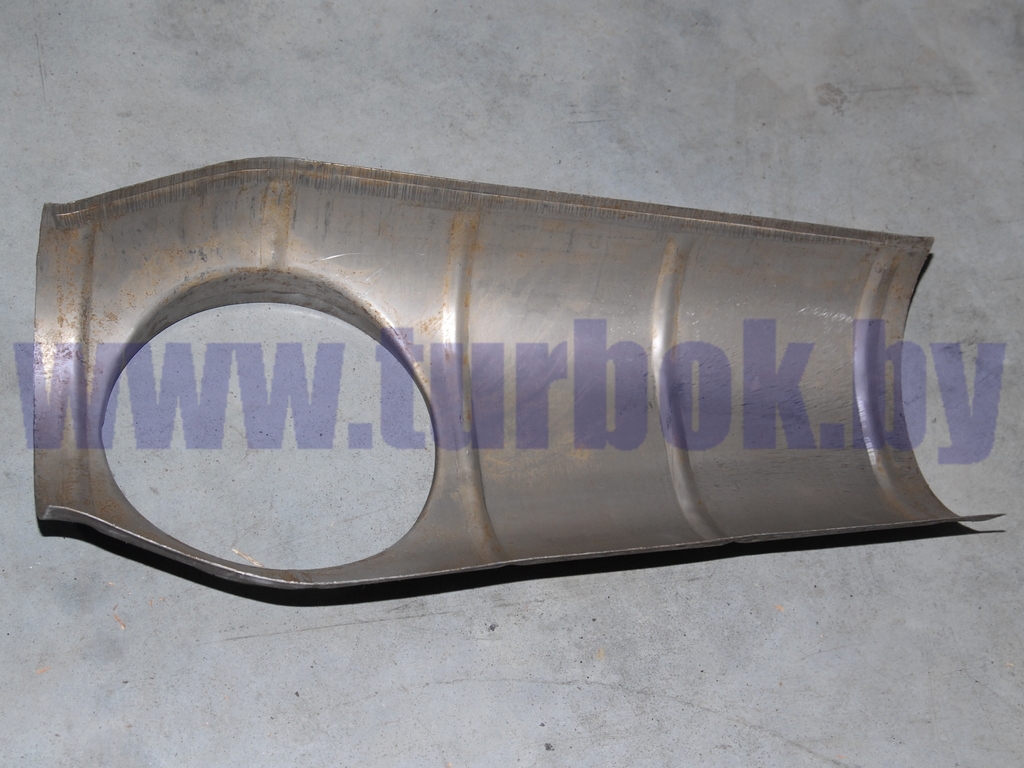 Половина корпуса глушителя 64221