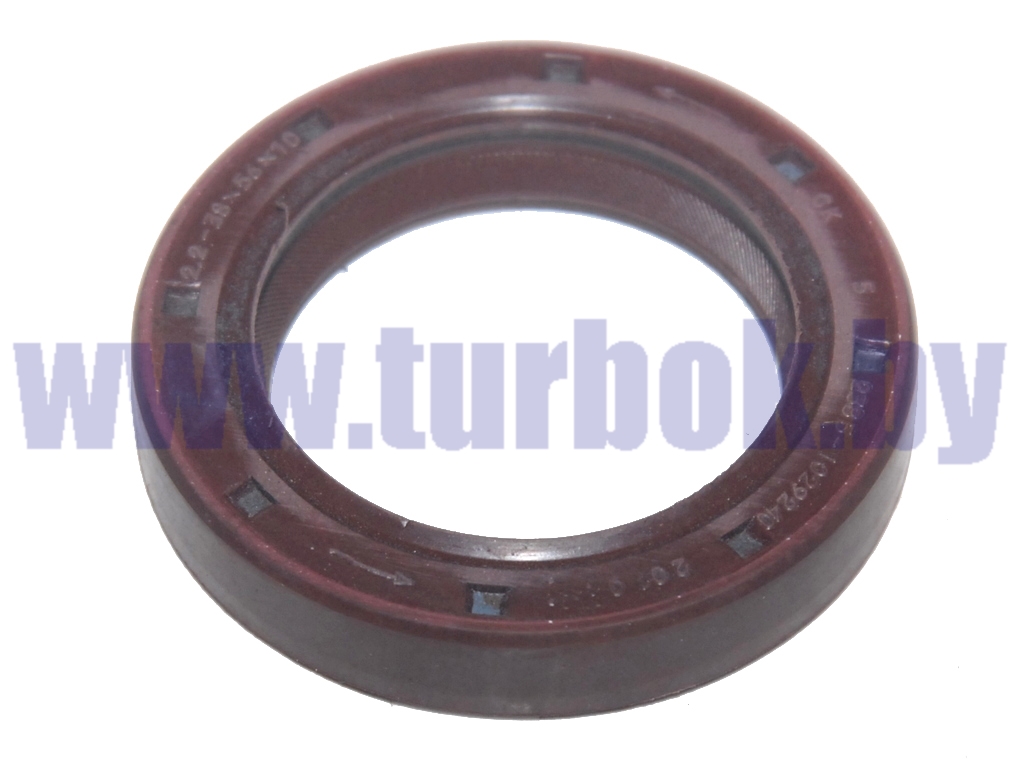 Манжета 038*56*2.2*10 вала привода ТНВД ЯМЗ-7511 красная