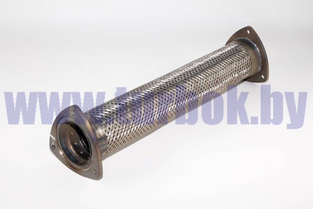 Металлорукав (D=080, L=535) чёрный металл в сборе в оплётке 000.4859.42.000-С-О