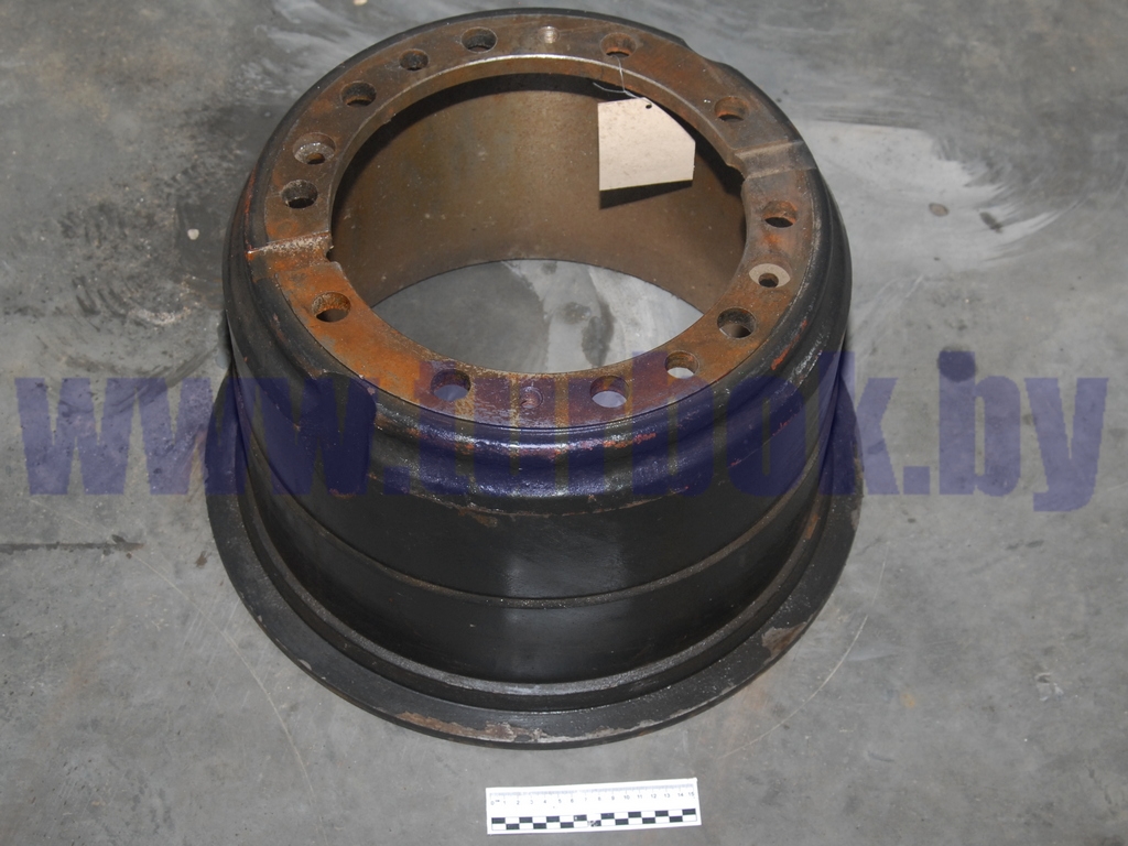 Барабан тормозной задний (Н=255, D=410) с буртиком