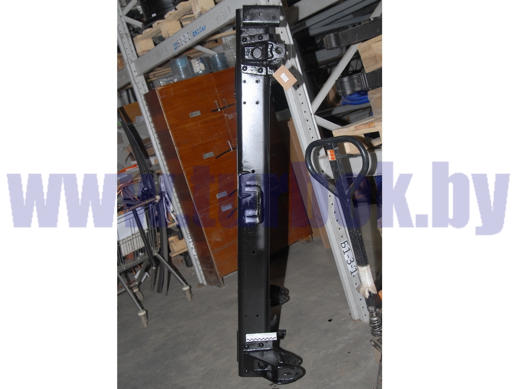 Рама поворотной тележки (ширина между рессорами Н-990, под дышло 870мм, рессора L=1750)