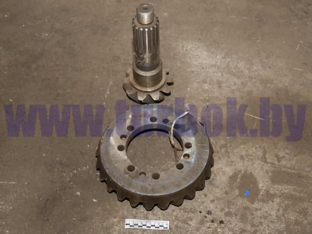 Шестерня ведущая и ведомая нового образца (z=25/10)