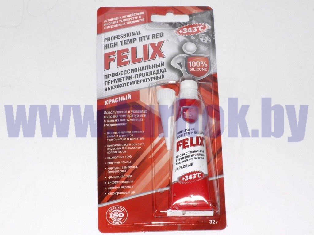 Герметик формирователь прокладок (от -62 до +343 С), красный, 32 г.