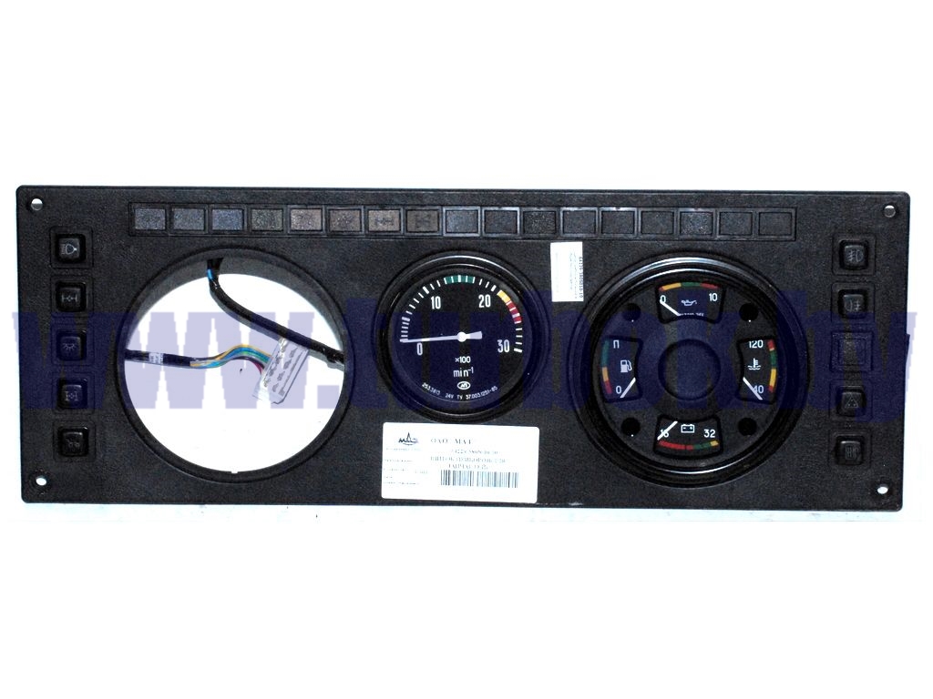Щиток приборов большой в сборе без спидометра