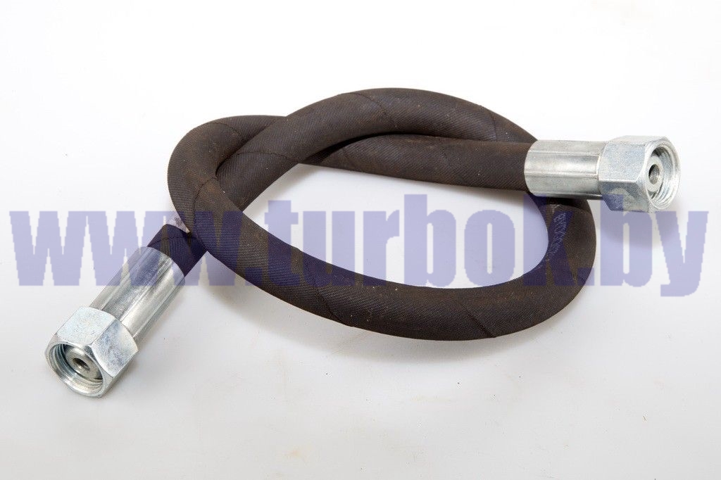 Шланг РВД (L=650, гайка 24, гайка 24) МАЗ ГУР