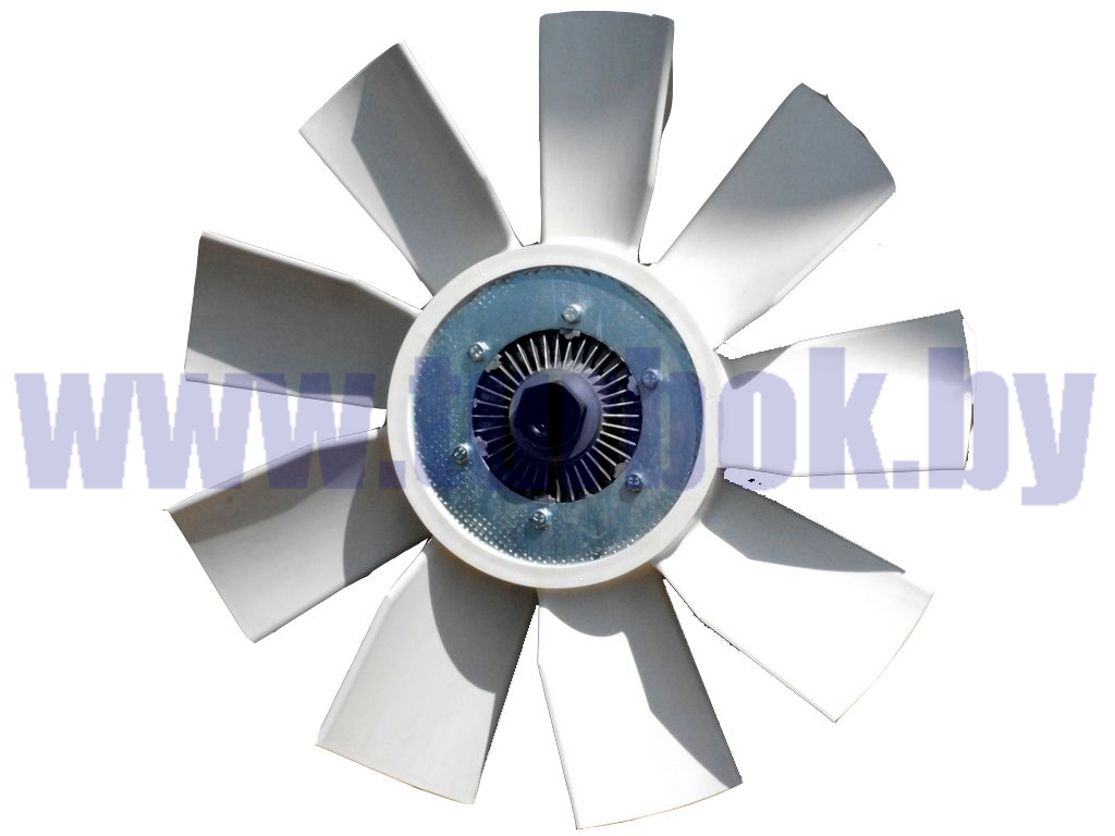 Муфта вязкостная, ЯМЗ-236, ЯМЗ-7601.Е-3, D=600 в комплекте с фланцем