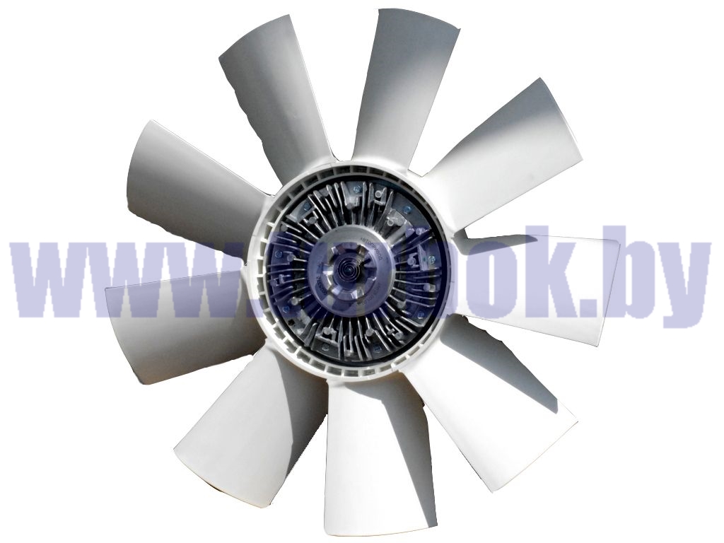 Муфта вязкостная, ЯМЗ-236, ЯМЗ-7601.Е-3, D=600 в комплекте с фланцем