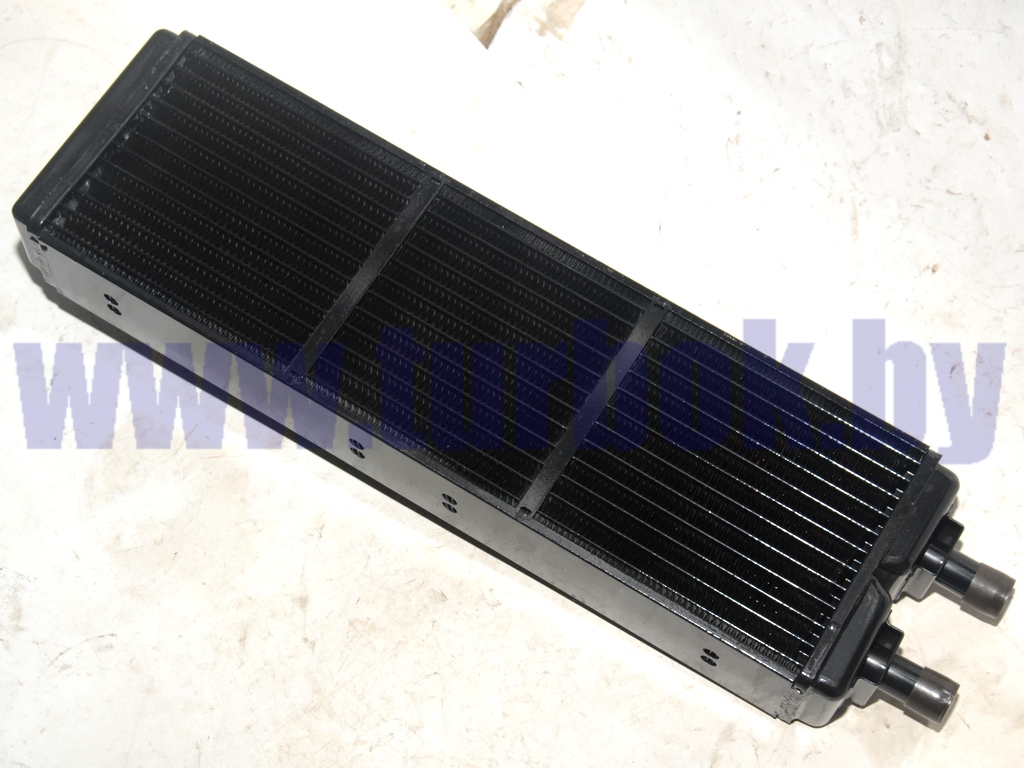 Радиатор отопителя МАЗ-103 кабины с 2007 г. с краном 4-х ряд медно-латунный