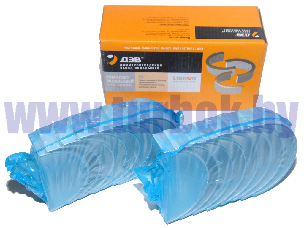 Вкладыши шатунные 7405-104-0/0 d=85,00