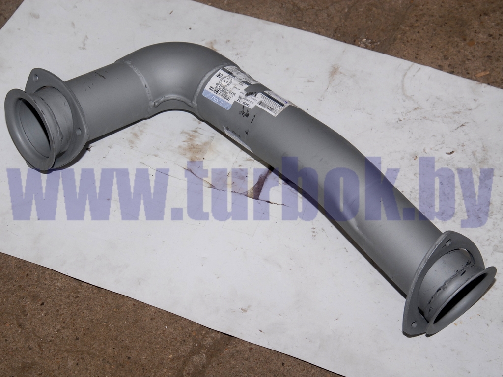 Колено трубы приёмной глушителя