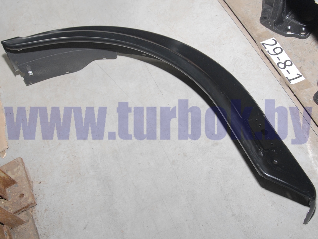 Крыло передняя часть нового образца левое