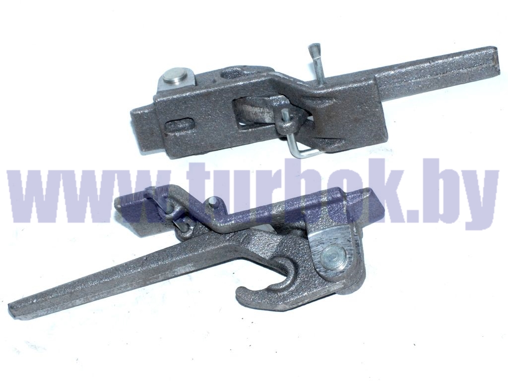 Рычаг углового запора бортов платформы КАМАЗ-65115 левый