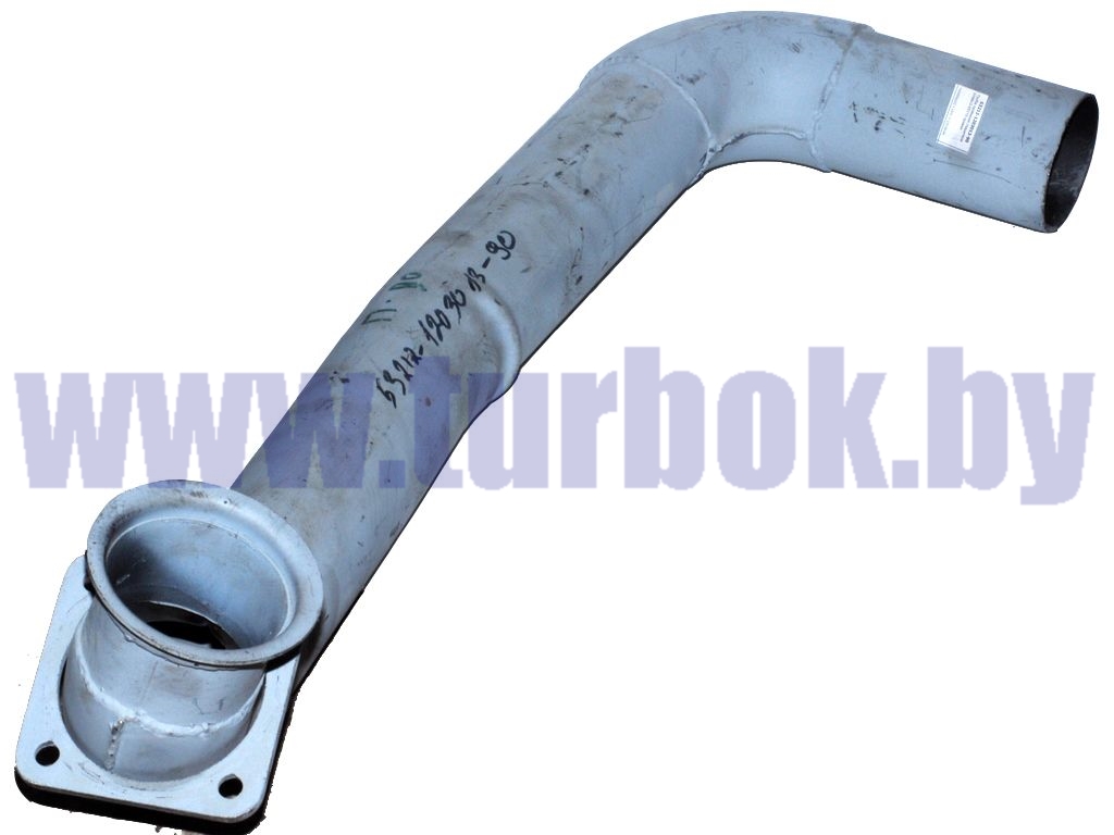 Труба приёмная глушителя передний выхлоп правая