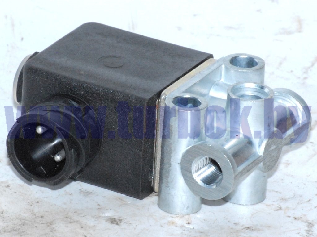 Клапан электромагнитный (НЗ,б.р.,К1/8,24В,Dу=3) КАМАЗ