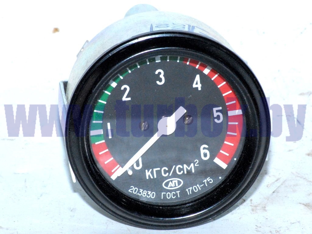 Указатель давления КАМАЗ (зелёная зона 0,8 — 3,5кгс/см2)--