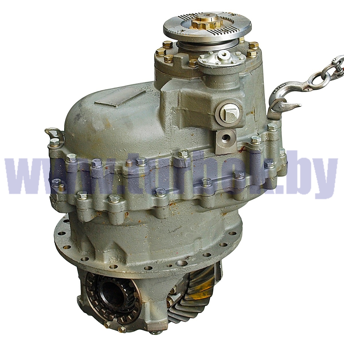 Редуктор моста среднего 35/21 (5.11) КАМАЗ-6520