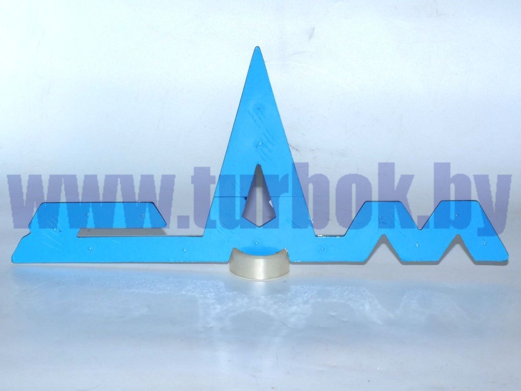 Знак заводской нового образца с напылением