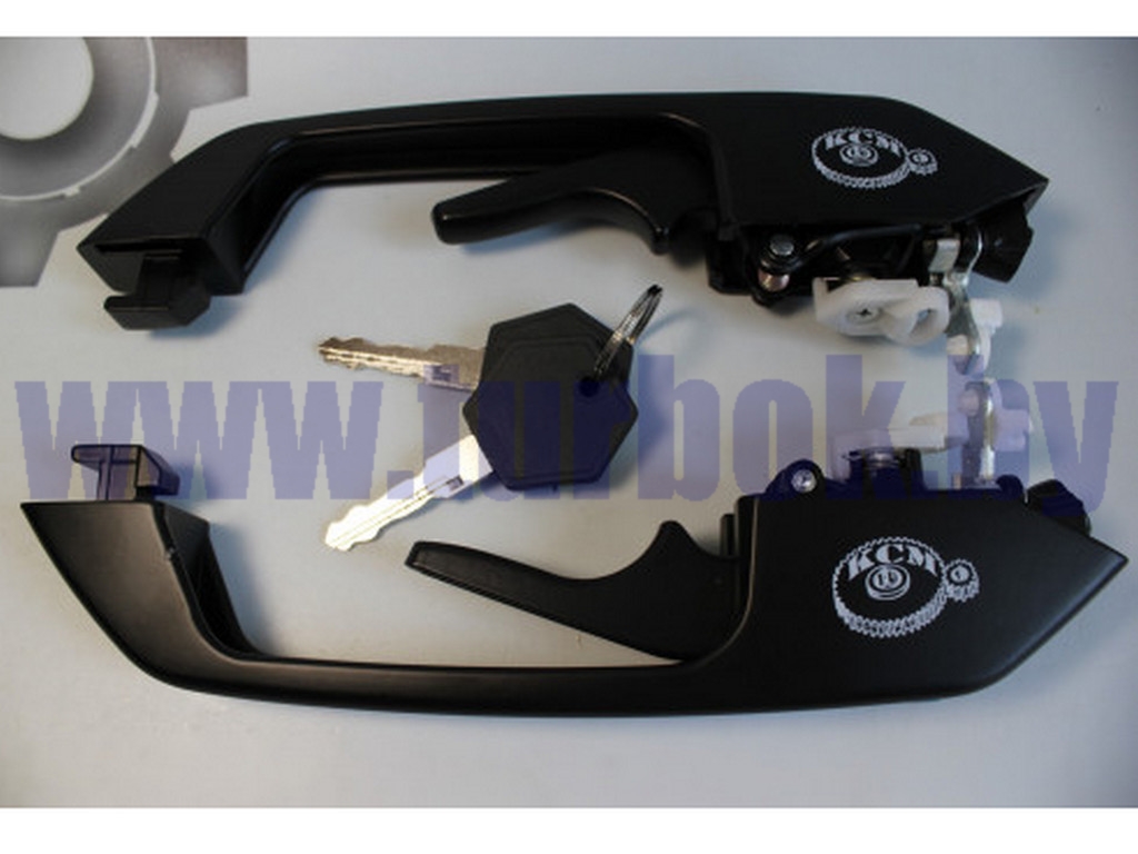 Комплект ручек наружных(2ручки с замком+2ключа)