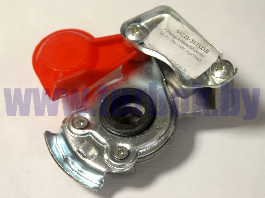 Головка соединительная М16 без клапана красная