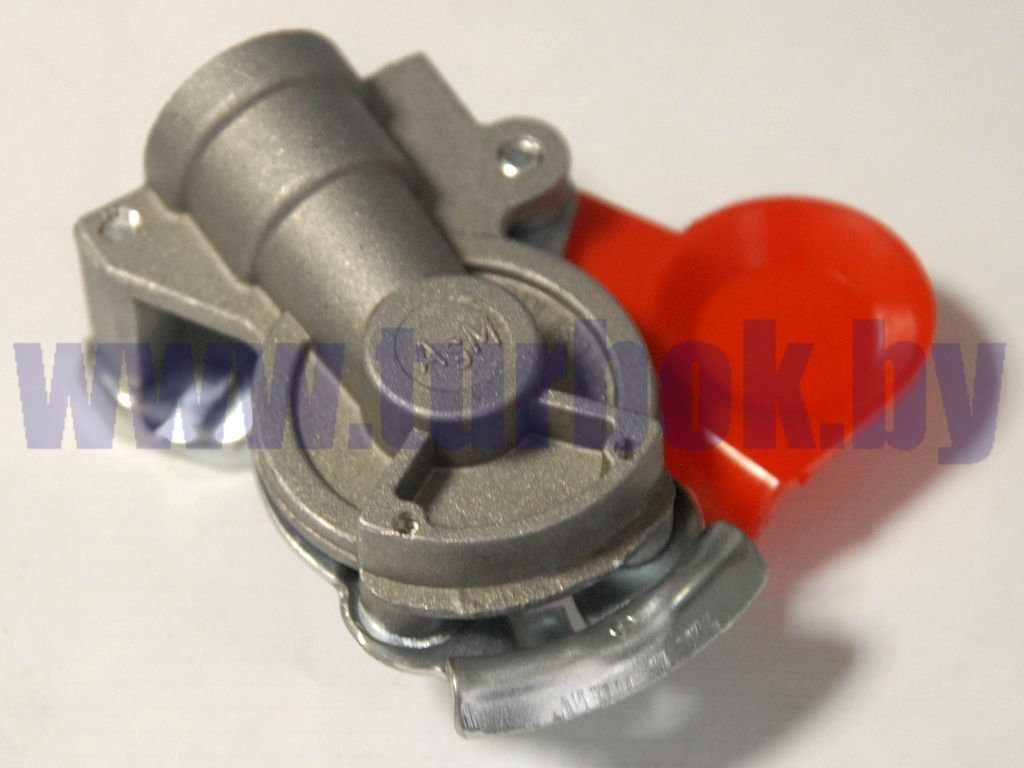 Головка соединительная М16 без клапана красная