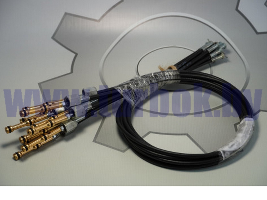 Трос крана (управления делителем внутр.жила тросик) короткий МАЗ, КрАЗ