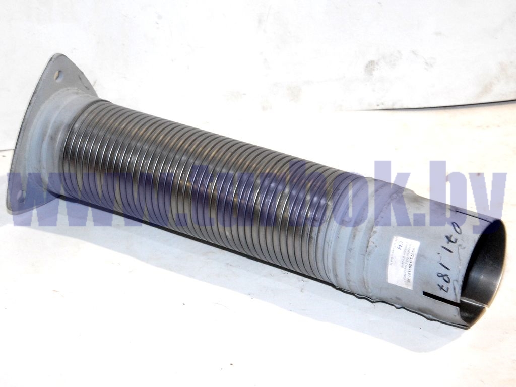 Патрубок между глушителями с фланцем (гофра)