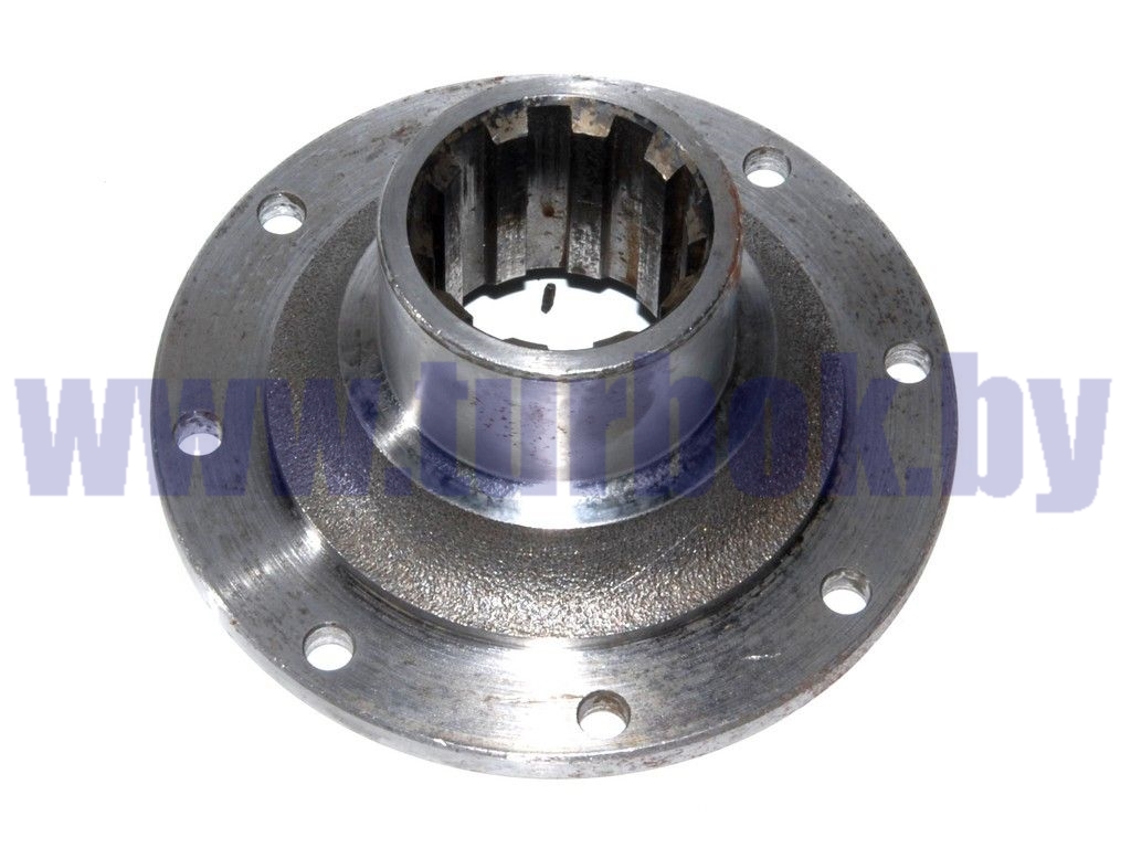 Фланец крепления вала карданного (8 отв.,М10,d=55) КПП-238А делителя