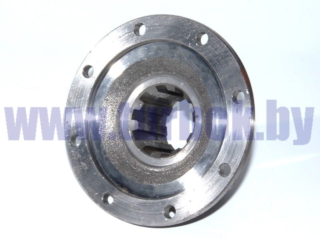 Фланец крепления вала карданного (8 отв.,М10,d=55) КПП-238А делителя