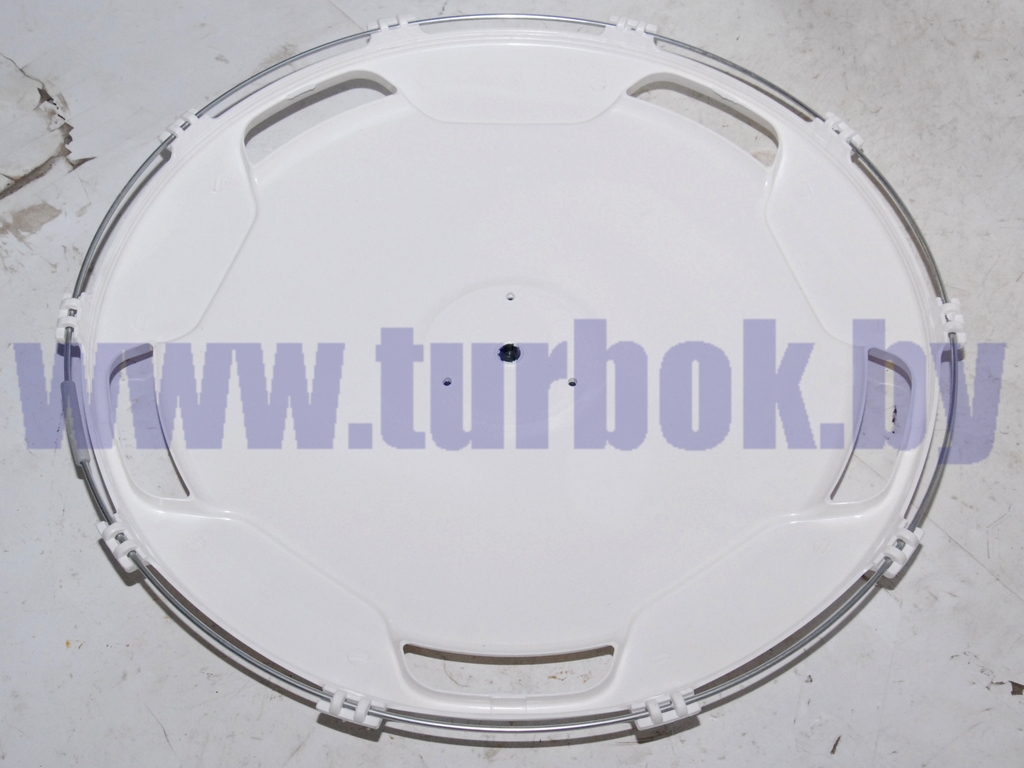 Колпак заднего колеса пласмассовый R-22,5 (белый)