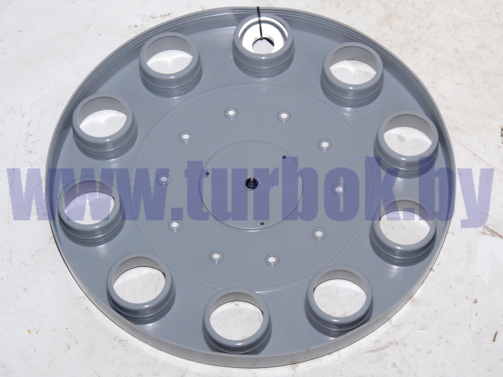 Колпак на евродиск колеса R-22,5 передней ступицы (серый)