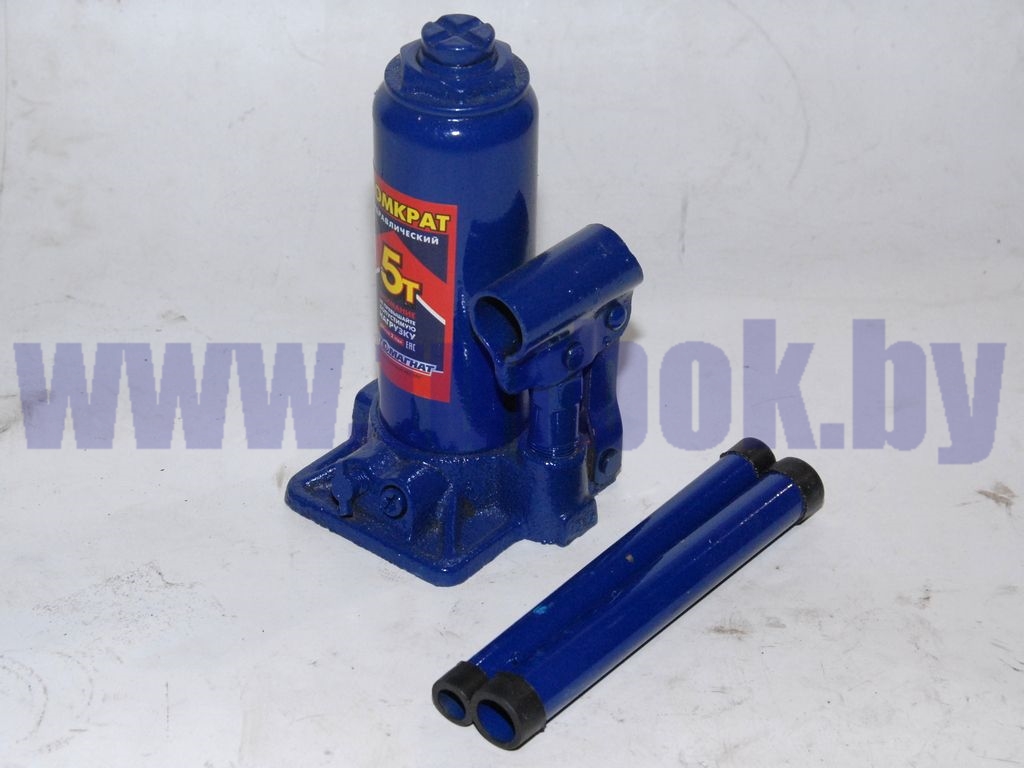Домкрат гидравлический 05 т (1-плунжерный) 195-380 мм с предохранительным клапаном