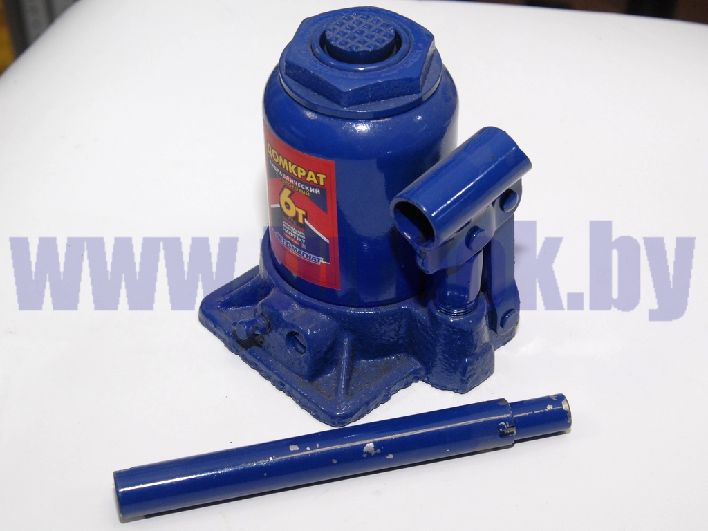 Домкрат гидравлический 06 т (2-плунжерный) 154-354 мм с предохранительным клапаном