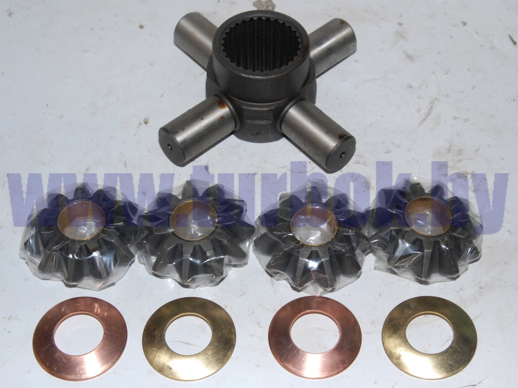 Крестовина дифференциала межмостового в сборе с сателлитами