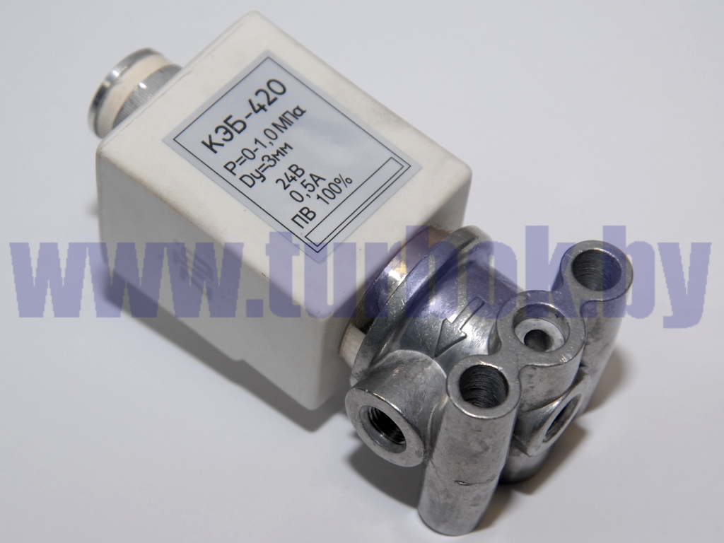 Клапан электромагнитный (НЗ,ш.р.,К1/8,24В,Dу=3) КАМАЗ-4326