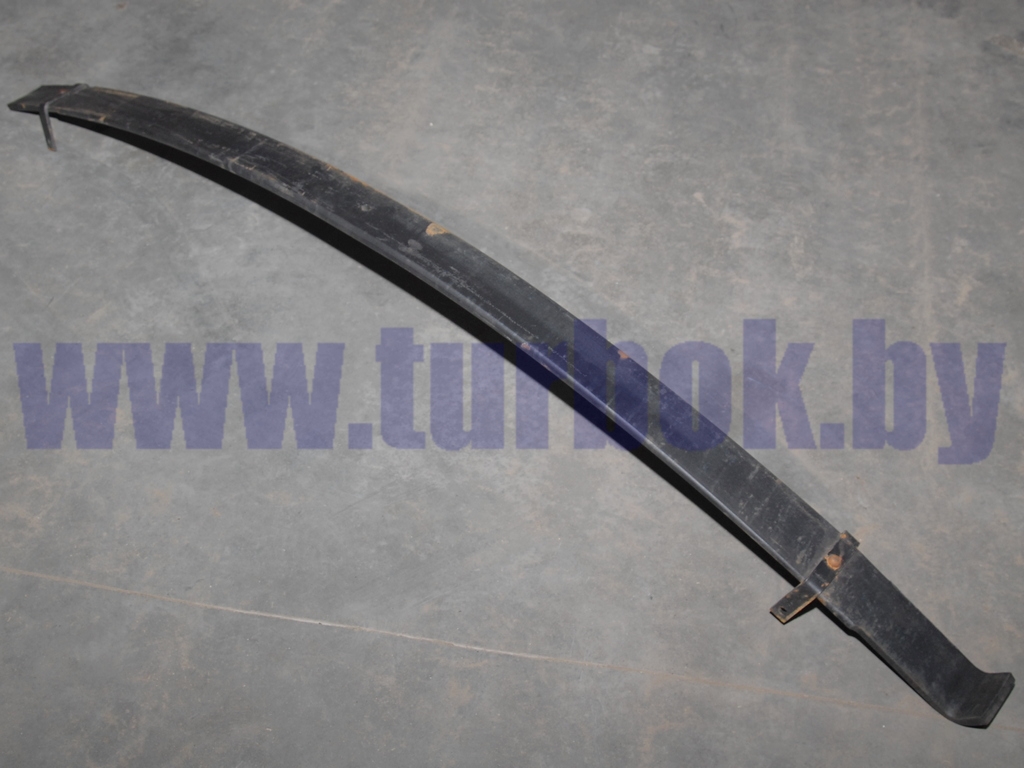 Лист рессорный 6430 передней 3-й L=2000 с хомутами