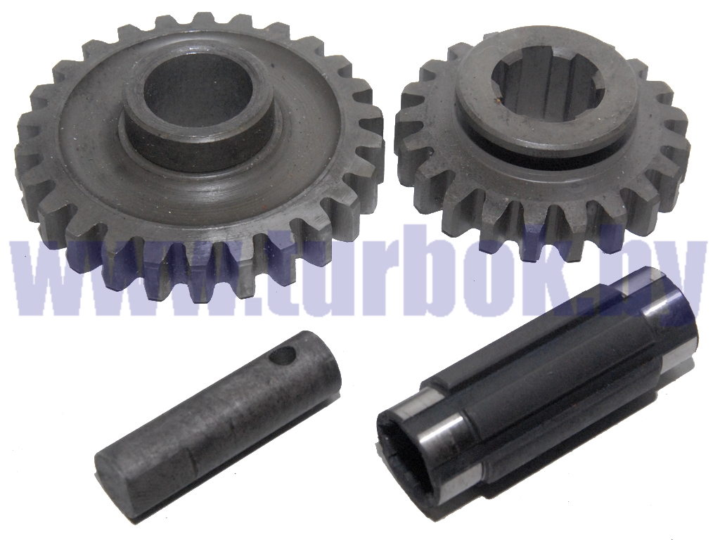 Рем.комплект КОМ 503 (2 вала + 2 шестерни)
