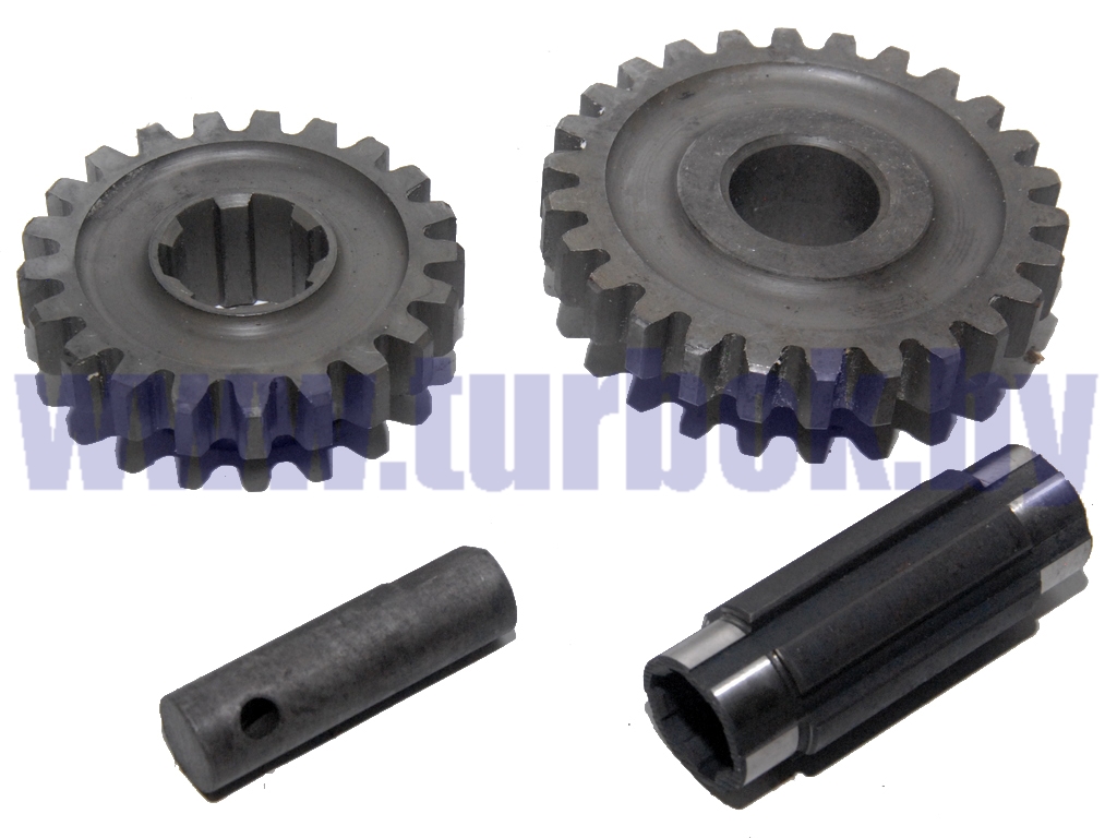 Рем.комплект КОМ 503 (2 вала + 2 шестерни)