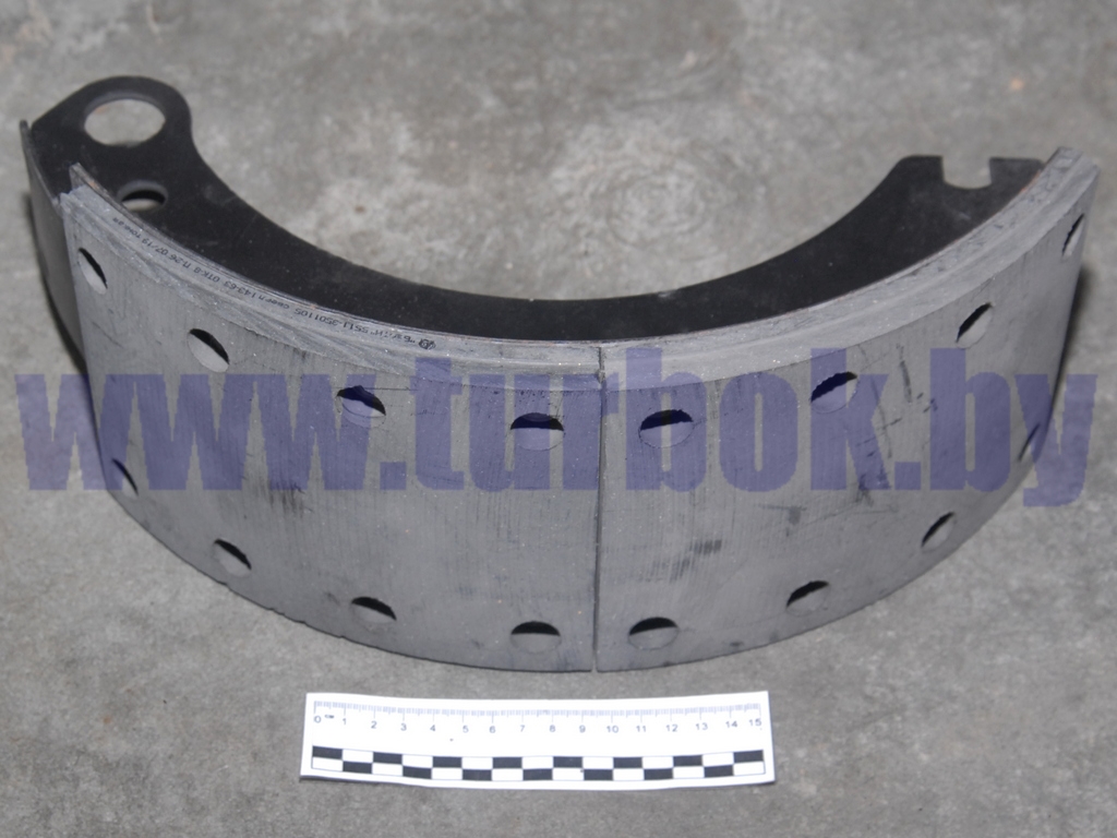 Колодка тормозная КАМАЗ 53205 (3/4)