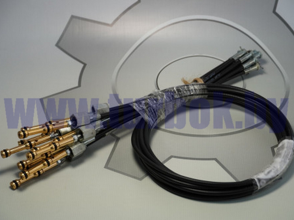 Трос крана (управления делителем внутр.жила тросик) длинный МАЗ, КрАЗ