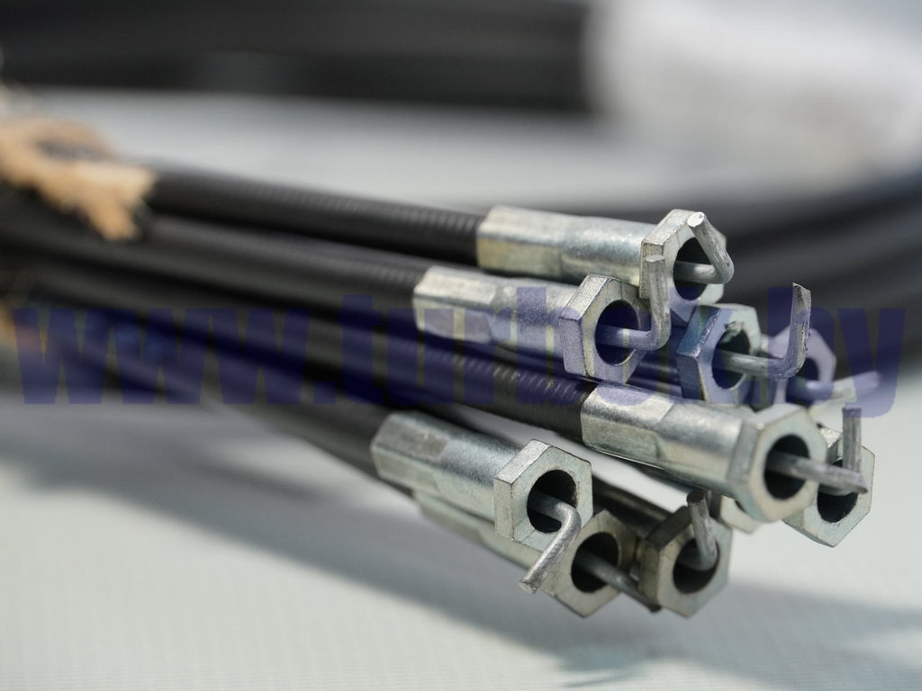 Трос крана (управления делителем внутр.жила тросик) длинный МАЗ, КрАЗ