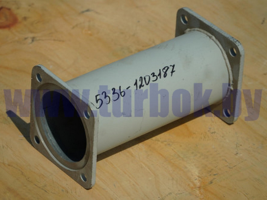 Патрубок от приёмной трубы к ЯМЗ-238(кроме МАЗ-53366)