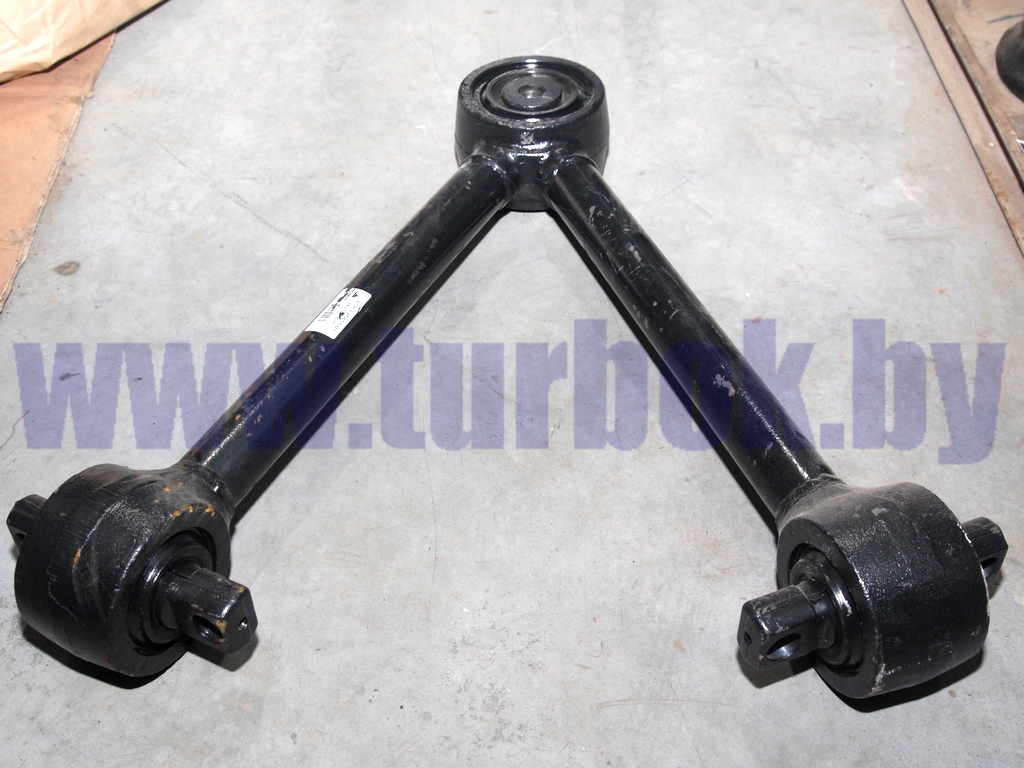 Штанга реактивная в сборе V-обр. МАЗ-544008 ( на 4-х пневмобалонах)