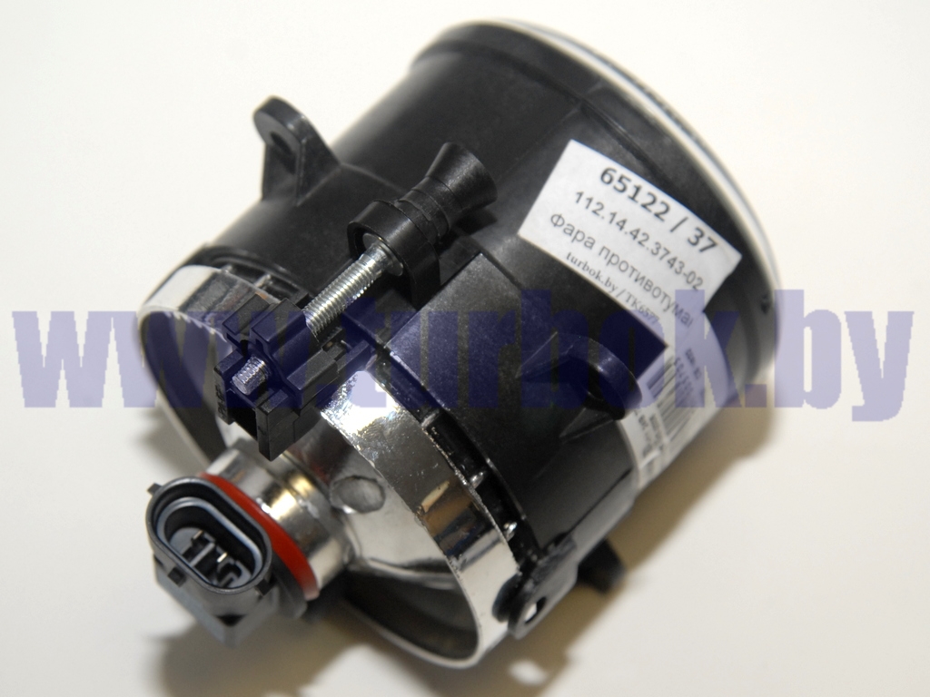 Фара противотуманная белая с лампочкой передняя КАМАЗ-6520 рестайлинг 2 без кронштейна