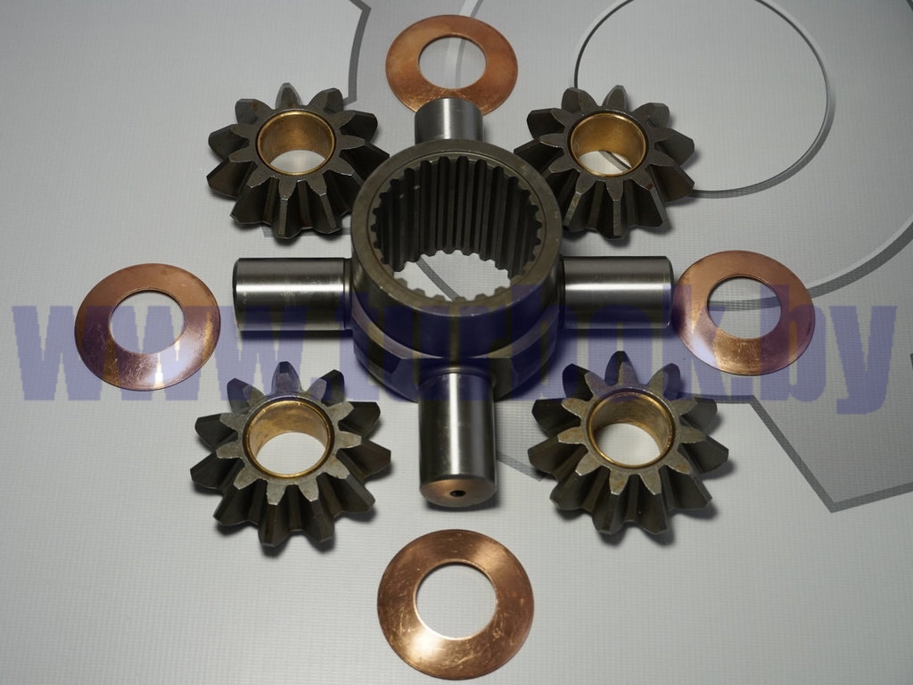 Крестовина дифференциала межмостового в сборе с сателлитами